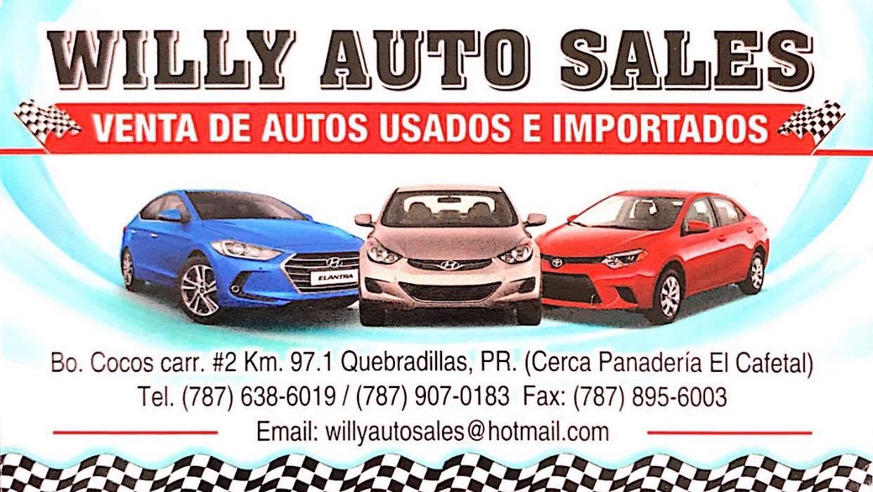WILLY AUTO SALES